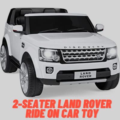 2-Seater Land Rover Ride On Car Toy